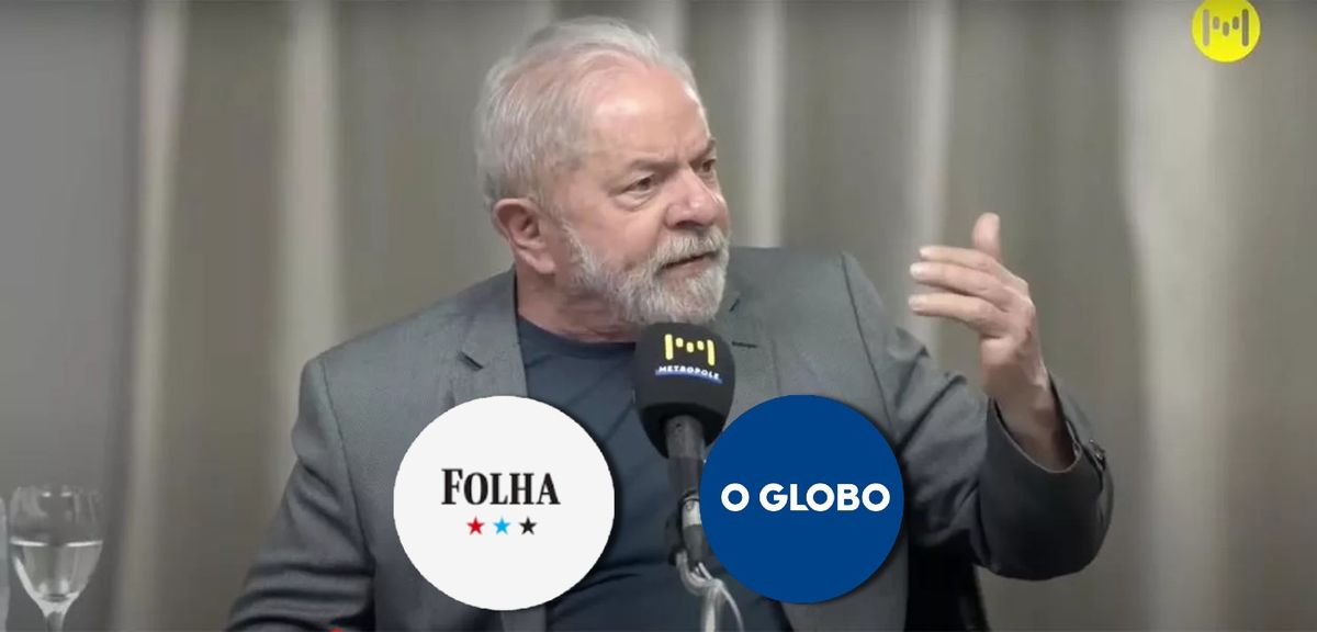 El expresidente Luiz Inácio Lula da Silva en una entrevista con el periódico de Brasil Jornal da Bahia hoy (26/8).&nbsp;