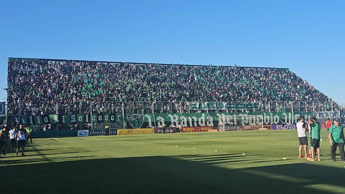 San Martín de San Juan quiere reventar las tribunas del Hilario Sánchez para salvar la categoría.