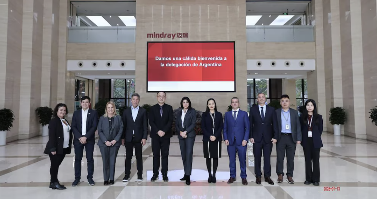 Los diputados que viajaron a China.