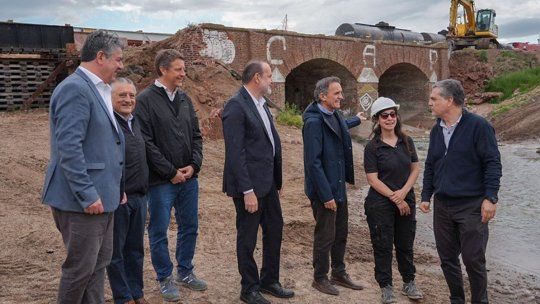 Gabriel Katopodis y Federico Susbielles y la demolición del Puente Don Bosco