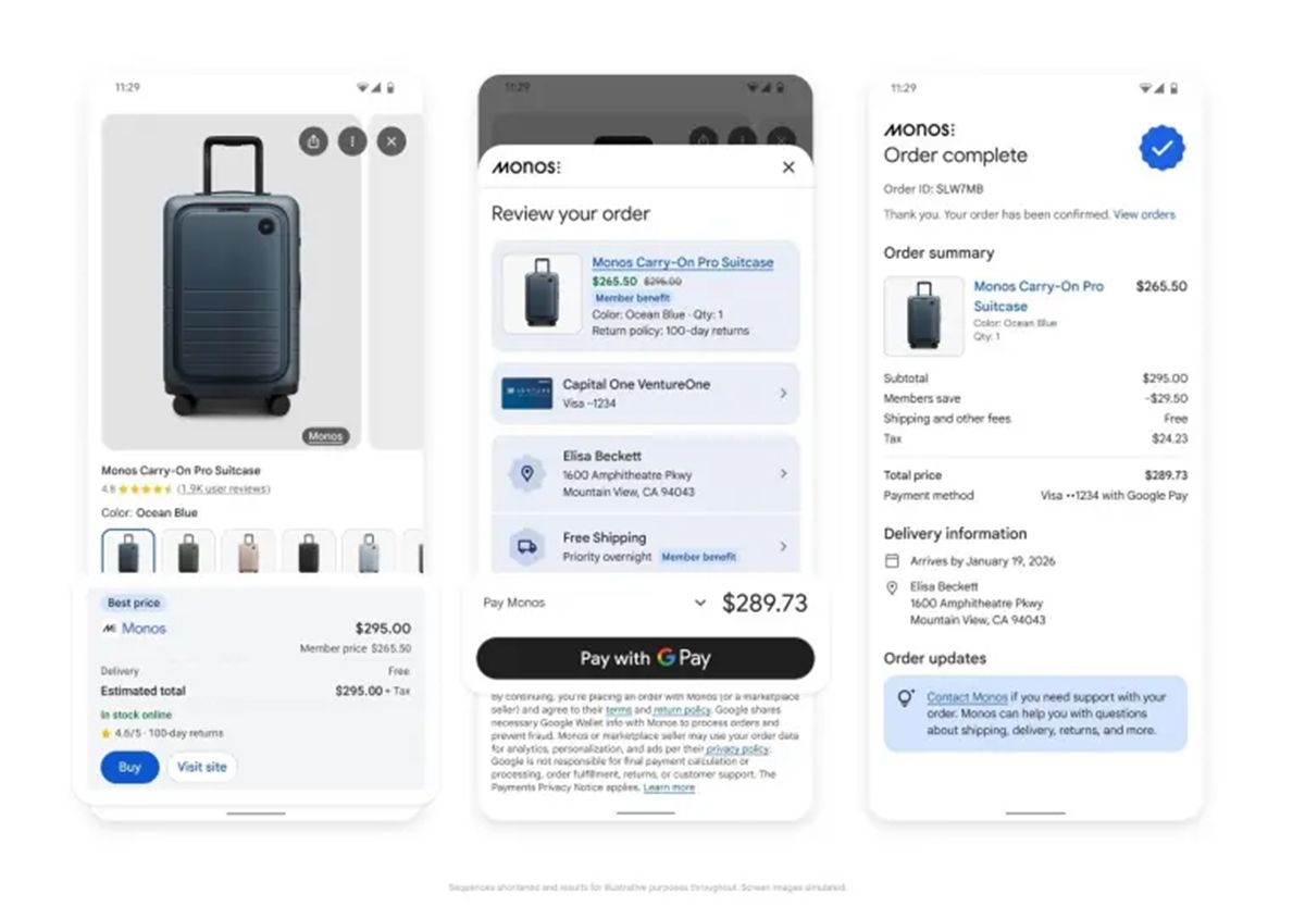 Google, el buscador más famoso a nivel mundial, apuesta a imponer controles a las compras online con la inclusión de agentes de IA. Google, el buscador más famoso a nivel mundial, apuesta a imponer controles a las compras online con la inclusión de agentes de IA.