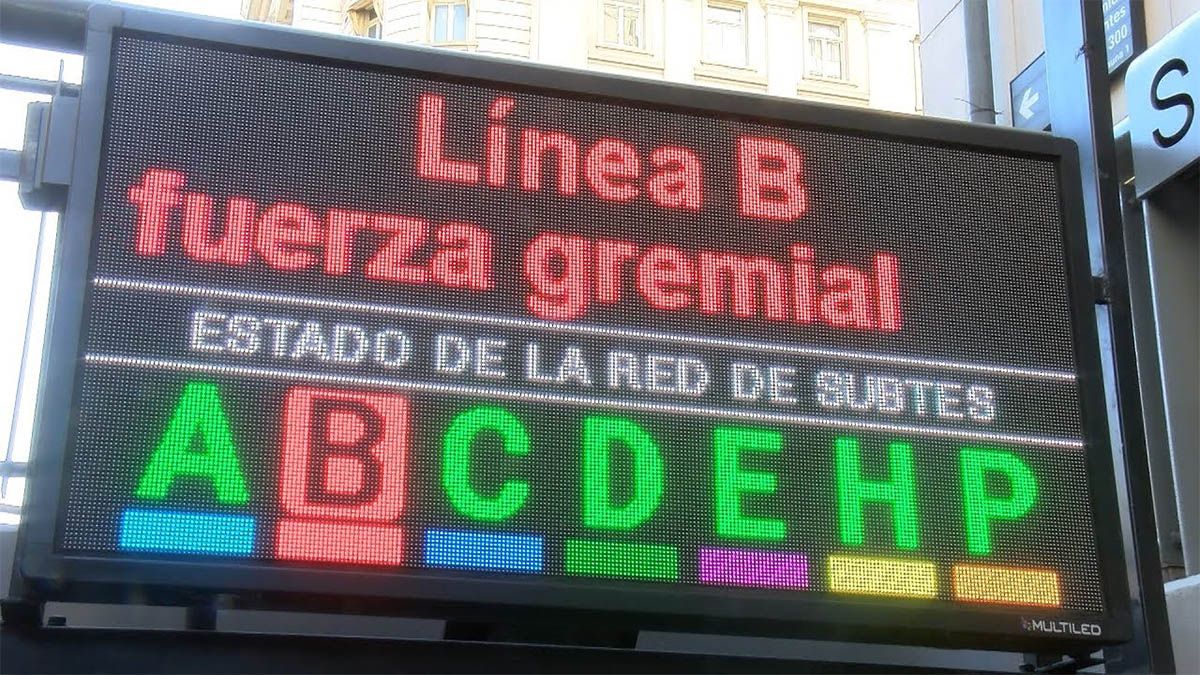 Tras 4 Horas, Se Levanta El Paro En El Subte B