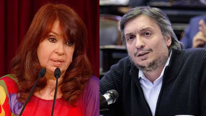 Cristina y Máximo Kirchner, los políticos más repudiados del país