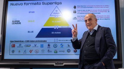 Tribunal de Madrid respaldó la Superliga pero Javier Tebas rechazó el fallo