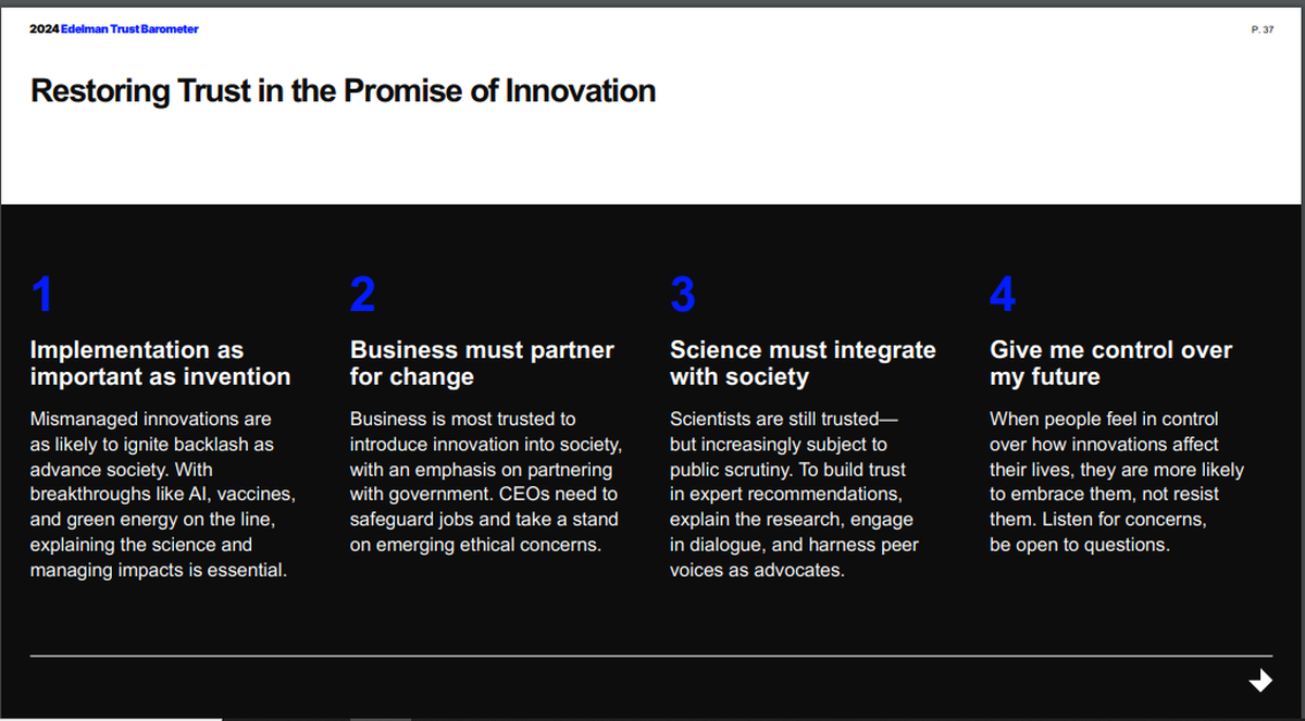 Edelman propone 4 consejos a las instituciones para restaurar la confianza perdida. Edelman propone 4 consejos a las instituciones para restaurar la confianza perdida.