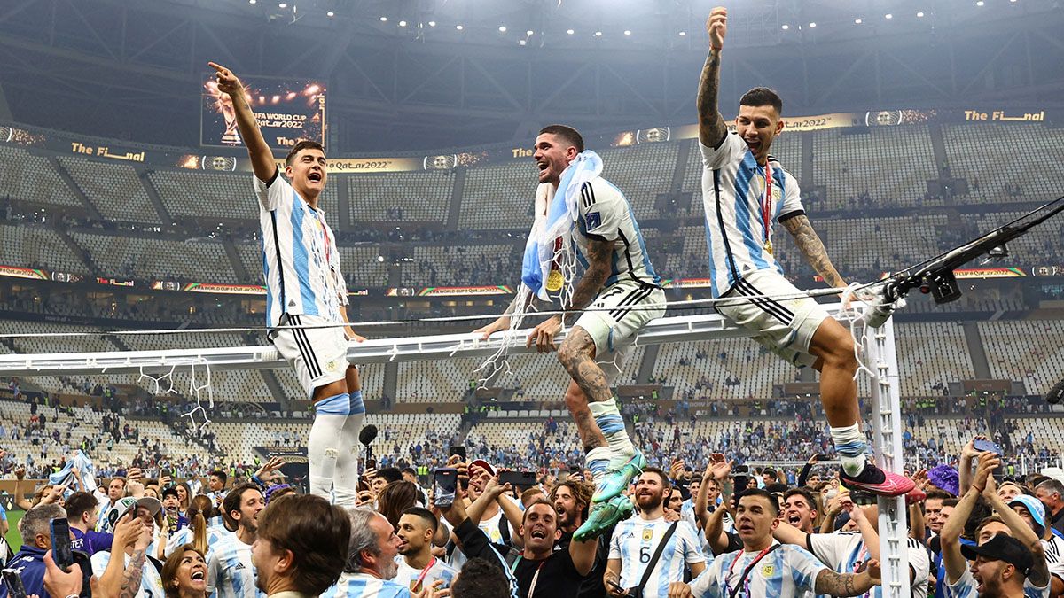 Argentina se consagró campeón del mundo en Qatar 2022, bordó su tercera estrella y fue misión cumplida para Lionel Messi en su última copa. (Foto: Noticias Argentinas/REUTERS)