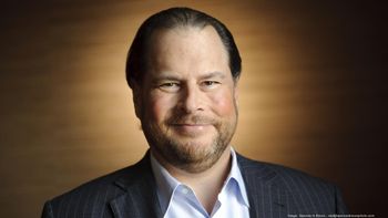 Marc Benioff, CEO de Salesforce, Marc Benioff, CEO de Salesforce,