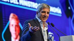 El ministro de Economía, Luis Caputo, celebró la primereada argentina. El ministro de Economía, Luis Caputo, celebró la primereada argentina.