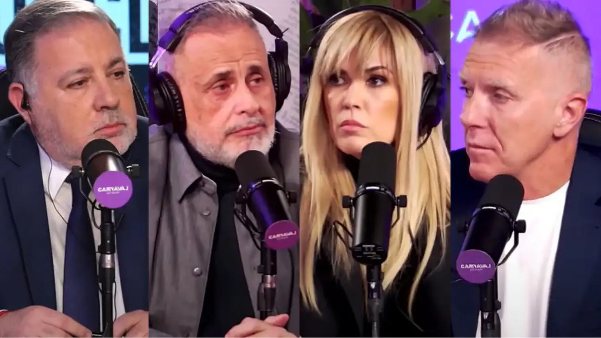 Carnaval Stream nació en 2025 con figuras fuertes del periodismo, pero acumuló internas y unas cuantas salidas. La ausencia de Rial reavivó las especulaciones sobre el canal. Foto: Captura YouTube