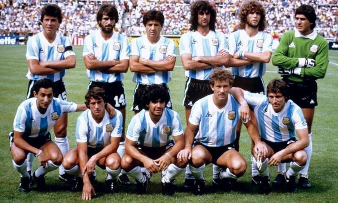 Seleccionado argentino de Fútbol en el Mundial de España 1982, en plena guerra de Malvinas.
