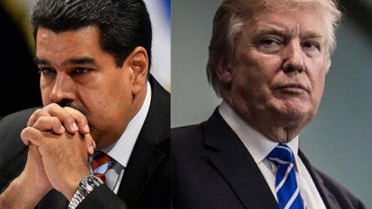 Donald Trump y Nicolás Maduro. Donald Trump y Nicolás Maduro.