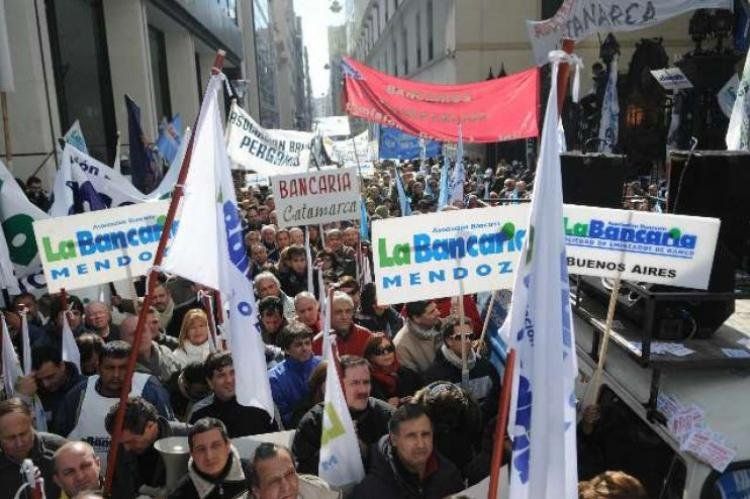 La Bancaria tomará medidas de fuerza el miércoles si no tienen respuesta.