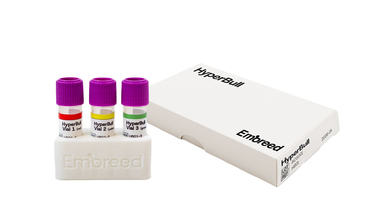 En Expoagro, Embreed presentará HyperBull, un kit diseñado para optimizar una etapa clave de los programas de fertilización in vitro bovina: la capacitación espermática. En Expoagro, Embreed presentará HyperBull, un kit diseñado para optimizar una etapa clave de los programas de fertilización in vitro bovina: la capacitación espermática.