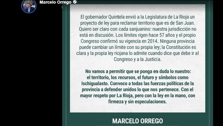Escala la tensión: San Juan convocó a todas las fuerzas a actuar unidas contra la ley de Quintela