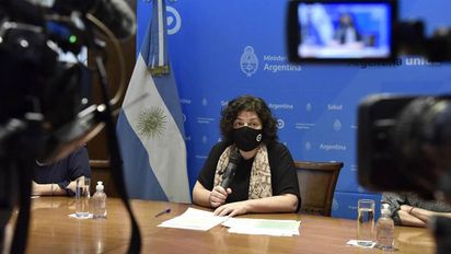 Carla Vizzotti duda del pico de casos y promete tranquilidad