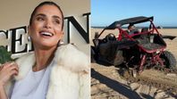 La influencer Florencia Rastelli pelea por su vida después de volcar un UTV en Villa Gesell. La arena y la velocidad dejaron un accidente brutal en La Olla.
