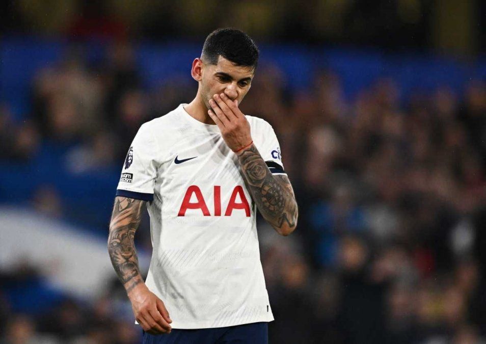 Cuti Romero, figura en el Tottenham pero cuestionado por sus palabras.