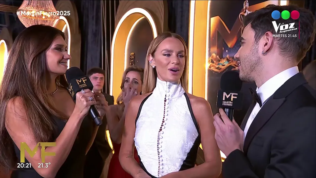 Durante los Martín Fierro 2025, Sabrina Rojas bromeó con Martín Salwe y Lizard en una nota divertida. Un titular en Instagram la acusó de estar "regalada", generando indignación. Durante los Martín Fierro 2025, Sabrina Rojas bromeó con Martín Salwe y Lizard en una nota divertida. Un titular en Instagram la acusó de estar "regalada", generando indignación.