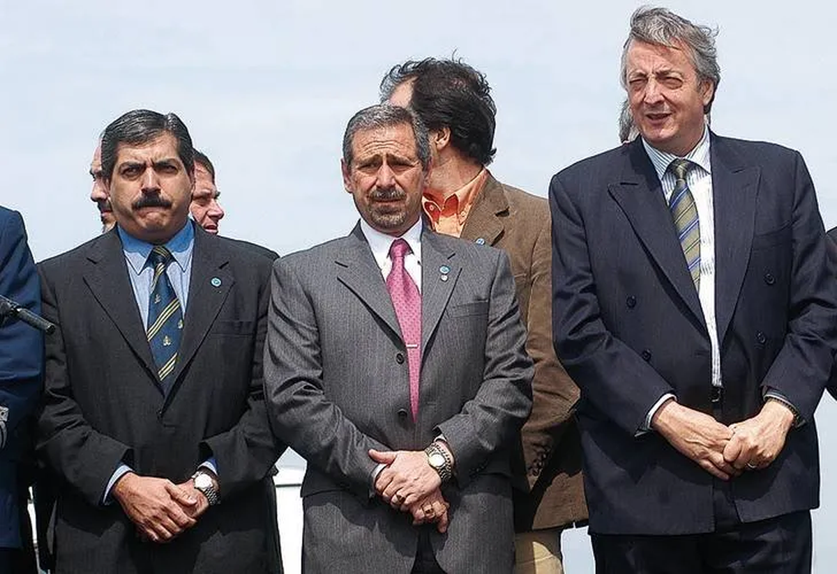 Néstor Kirchner y Ricardo Jaime. Néstor Kirchner y Ricardo Jaime.