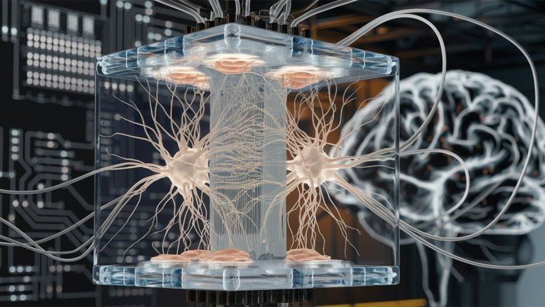 Científicos crearon la 1era computadora biológica con células cerebrales vivientes