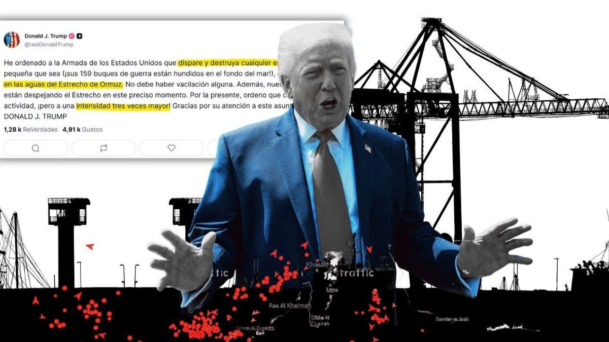 Donald Trump: "Disparen y maten" a Irán en Ormuz por el petróleo