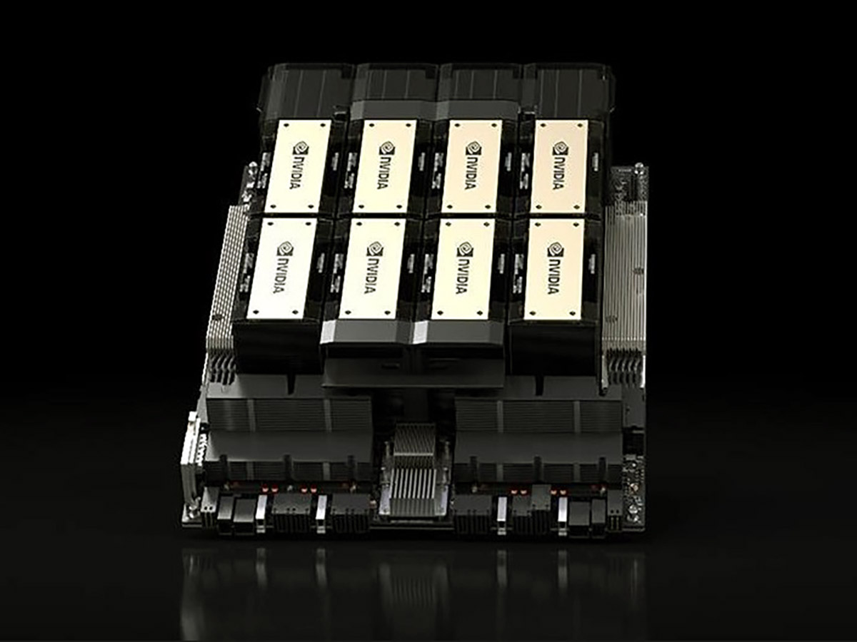 Chip H200 de Nvidia. Chip H200 de Nvidia.