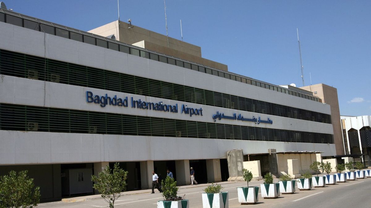 Aeropuerto Internacional de Bagdad (Irak). Aeropuerto Internacional de Bagdad (Irak).