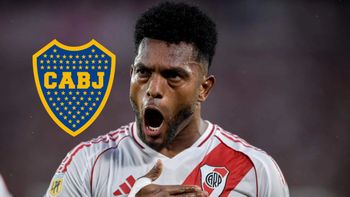 Miguel Borja le abrió la puerta a Boca y generó un estallido River: