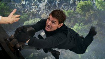 No es Javier Milei: es Tom Cruise en Misión Imposible.