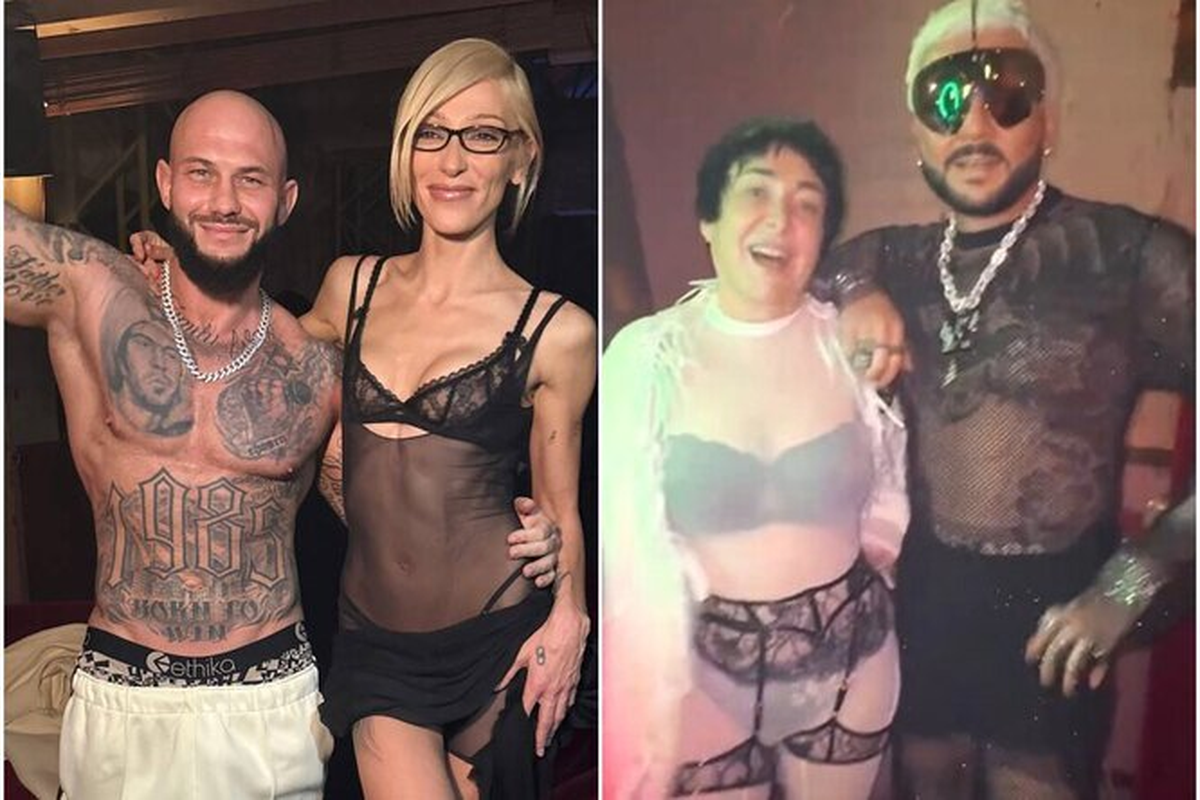 Celebrities en el evento del escándalo en Moscú Celebrities en el evento del escándalo en Moscú