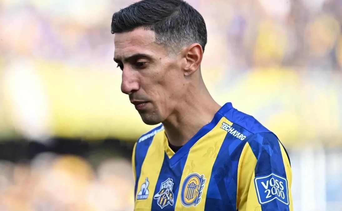 Ángel Di María, figura de Rosario Central