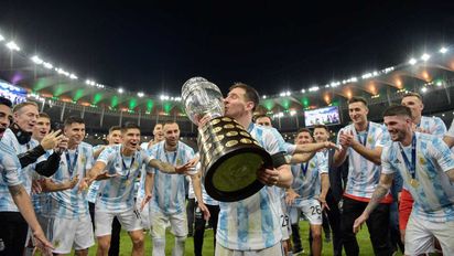 El campeón del Mundo que terminó la secundaria durante la Copa América 2021