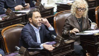 Los diputados de la CC, Maximiliano Ferraro y Mónica Frade. Los diputados de la CC, Maximiliano Ferraro y Mónica Frade.