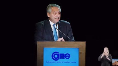 Alberto Fernández y un recordatorio al kirchnerismo
