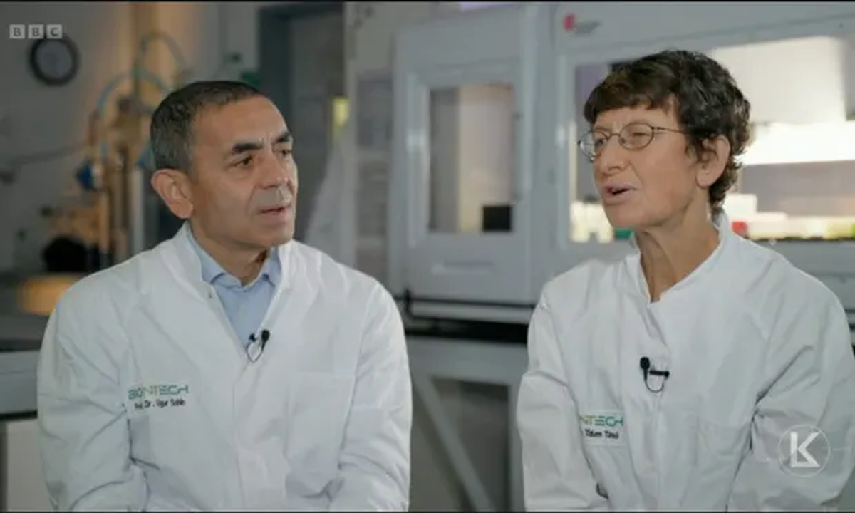 Ugur Sahin y Özlem Türeci.