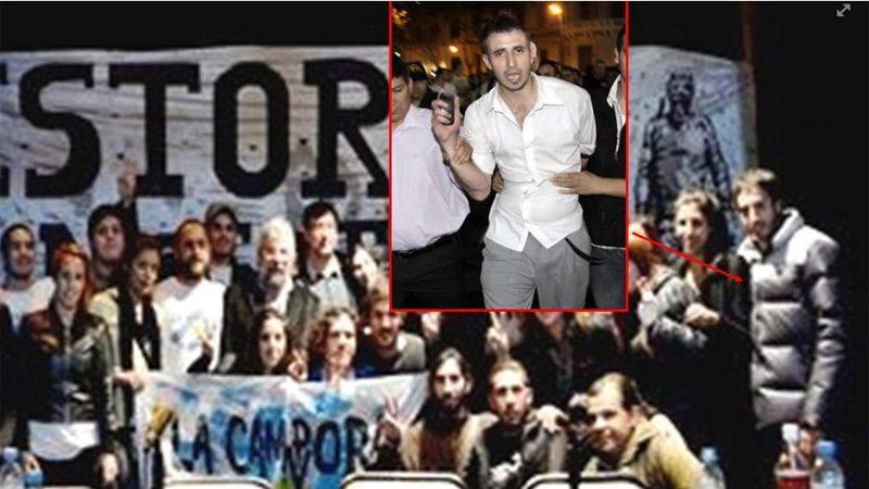 La Solano Lima nació para ponerle límites a La Cámpora, la agrupación kirchnerista que protagonizó incidentes el #8N.  El la foto el revoltoso Nicolás Ayuso, quien protagonizó incidentes en un móvil de C5N, y a quien se le atribuye pertenenca a La Cámpora