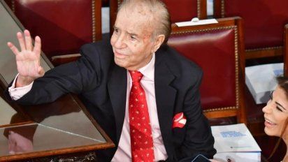 A 19 días de cumplir 90 años internaron a Menem y el hisopado dio negativo
