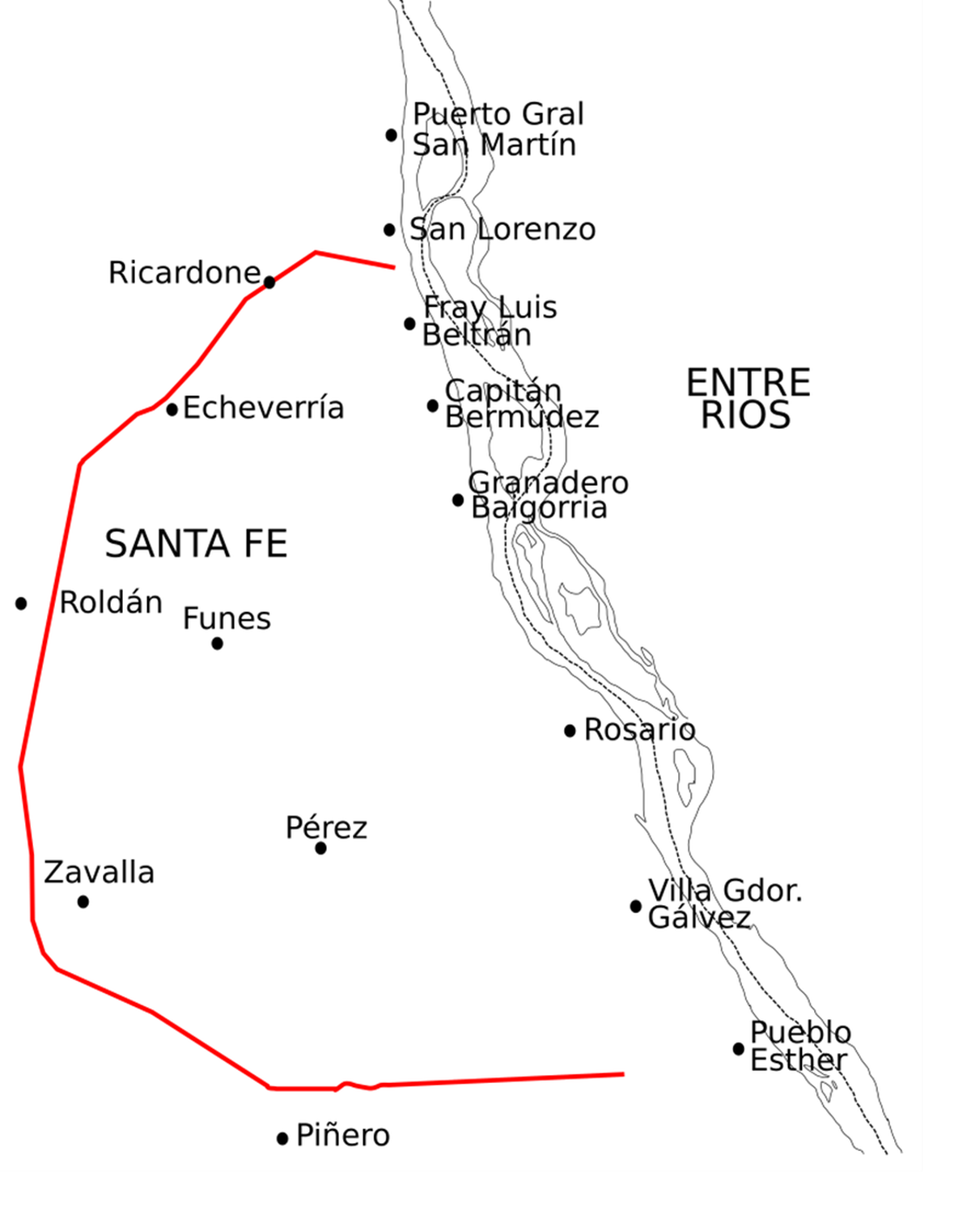 Los puertos del Sur de Santa Fe necesitan una autopista de 3 carriles Los puertos del Sur de Santa Fe necesitan una autopista de 3 carriles