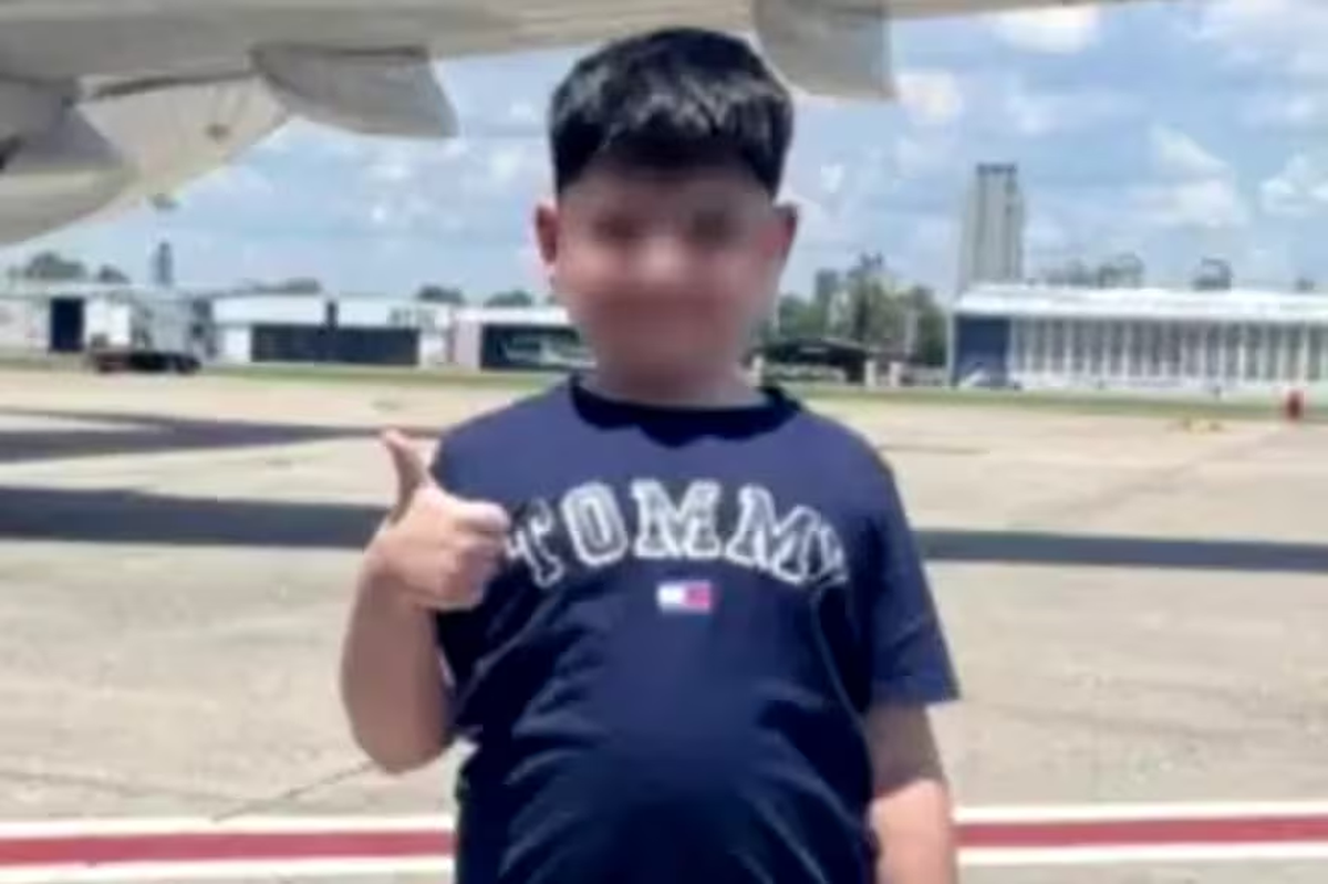 El niño accidentado en Pinamar, Bastian Jerez