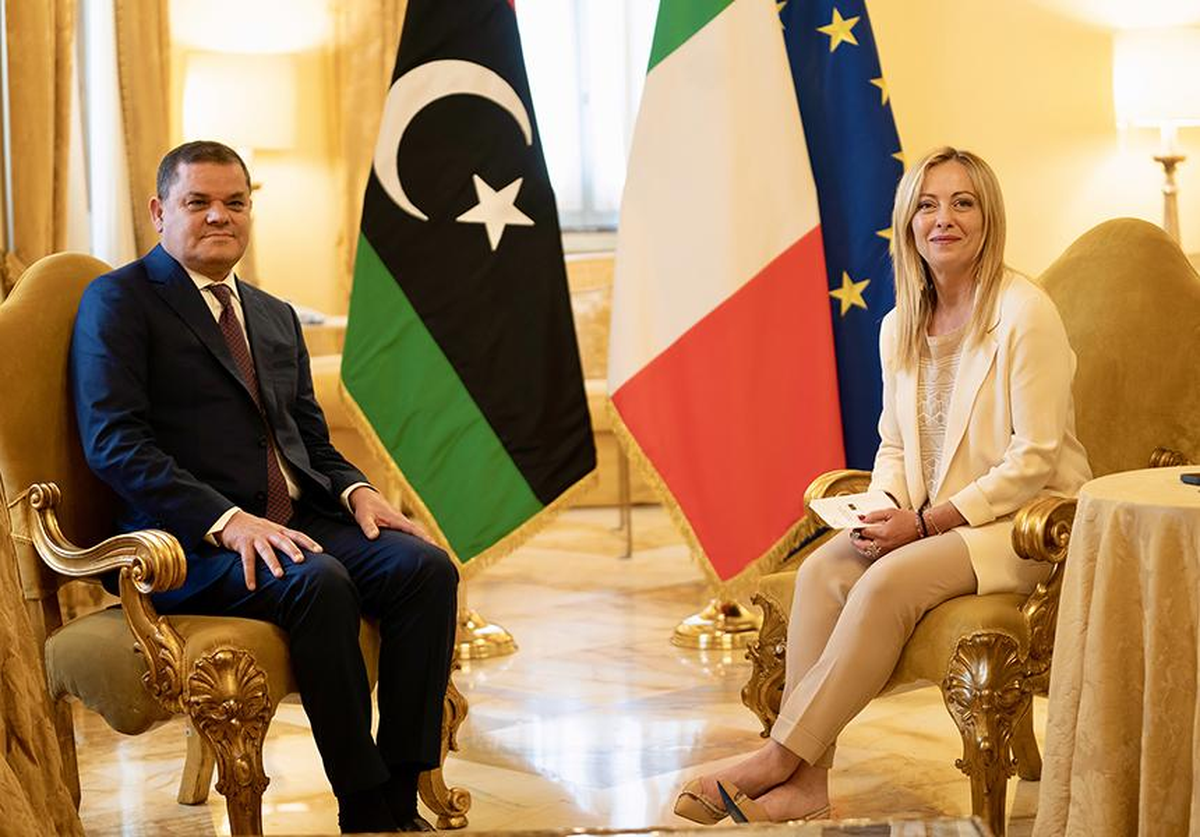 La oposición denuncia un acuerdo oculto entre Georgia Meloni y su homólogo libanés. La oposición denuncia un acuerdo oculto entre Georgia Meloni y su homólogo libanés.