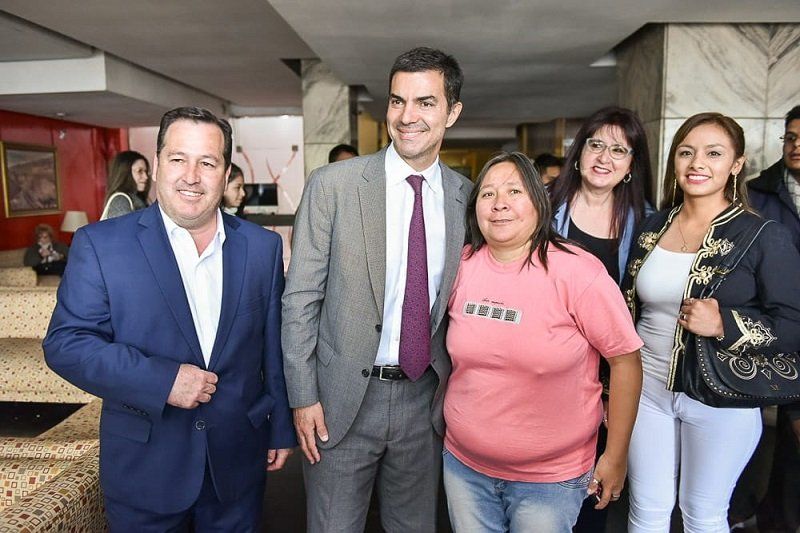 Juan Manuel Urtubey visitó la capital jujeña