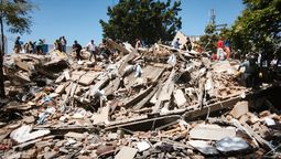 Restos del terremoto en Colombia