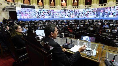 Massa hizo votar a los diputados por la milanesa y el mate, pero no pone fecha de sesión