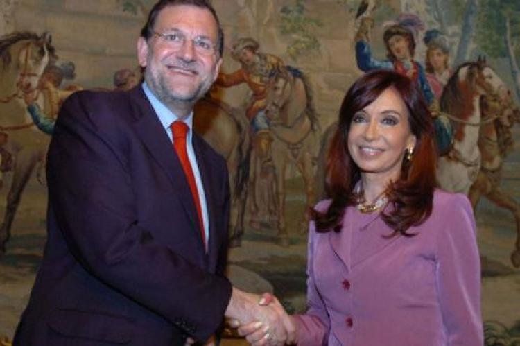 Rajoy y Cristina, en una foto de archivo.