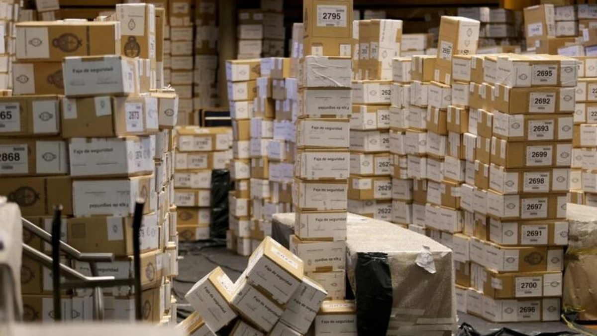 Comienza el escrutinio definitivo. Comienza el escrutinio definitivo. 