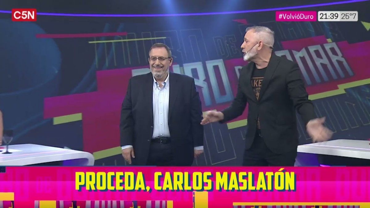 Con Carlos Maslatón Vs Javier Milei C5n Aterroriza A Tnln 2748