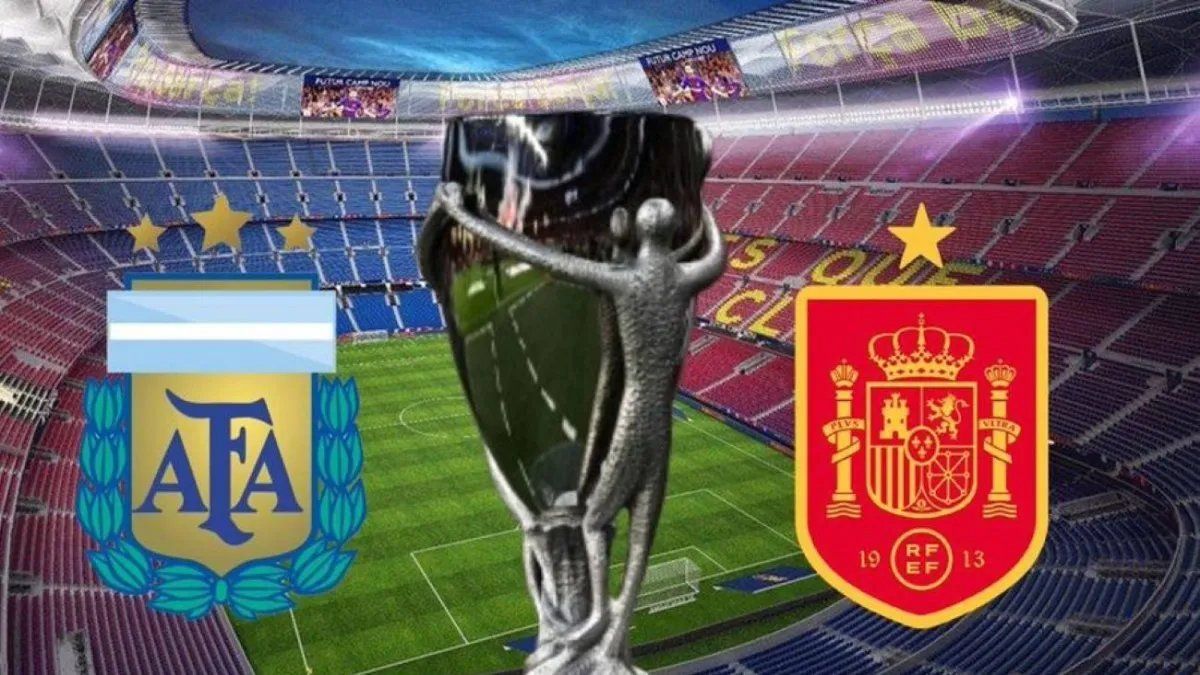 Finalissima entre la Selección Argentina y de España