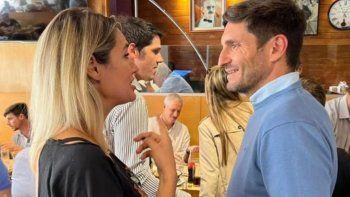 Maximiliano Pullaro y Carolina Losada cara a cara Maximiliano Pullaro y Carolina Losada cara a cara