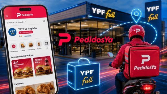 YPF y PedidosYa van por todo: El acuerdo que cambia las compras