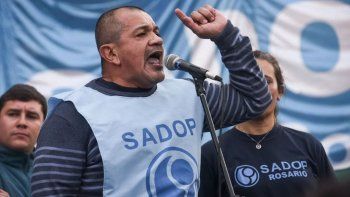 Martín Lucero, secretario general de SADOP, alzó la voz por la Educación en Santa Fe. Martín Lucero, secretario general de SADOP, alzó la voz por la Educación en Santa Fe.